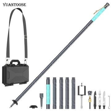 Yuantoose Outdoor Camping Hiking Trekking Pole Survival Kit with Hook