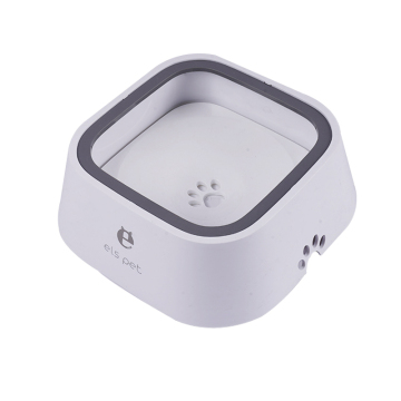 non-slip pet food bowl with little paw design