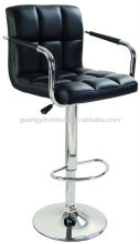 Bar stool with PU/PVC leather