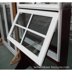 Reka Bentuk Pvc Top Hung Window Pvc Awning Tetingkap Grill Tingkap