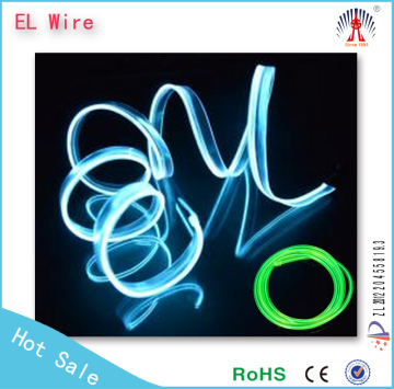 decorative light el wire,red color el wire,light flashing el wire