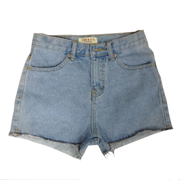 Wholesale fashion popular style short jeans girls high waist sexy jeans