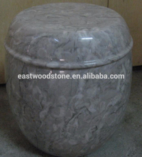 cheap types of grey granite headstone urns for sale