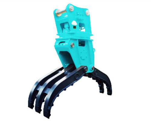 Excavator 360 Degree Rotating Fork Grab for Sale