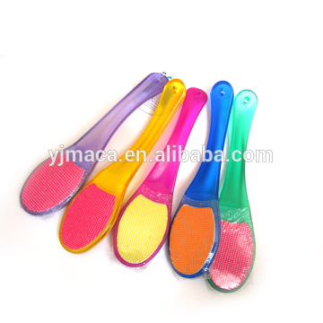 Wholesale professional pedicure foot file foot callus remover with plastic handle pedicure tool