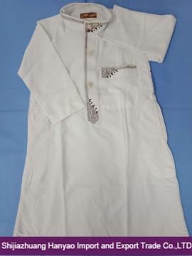 Embroidered Arabian Robe for Children 3X Peached Fabric