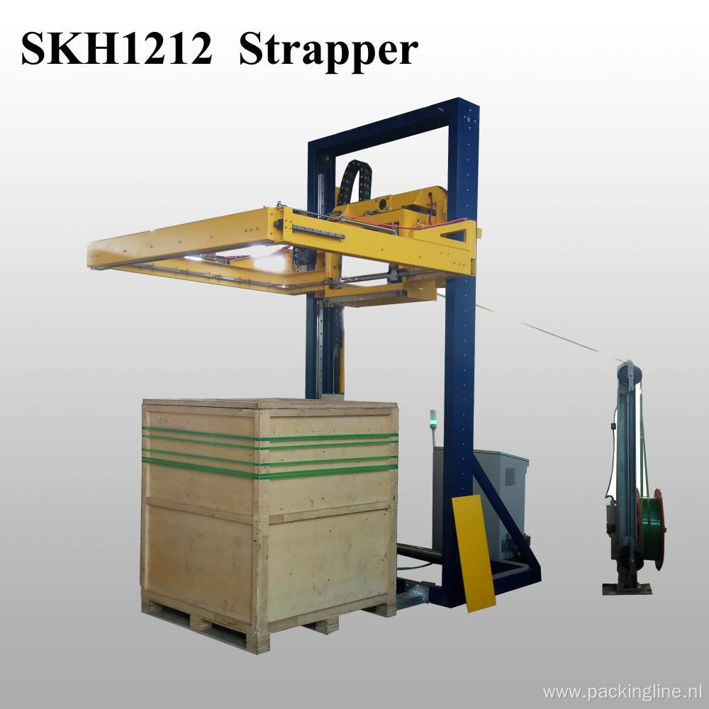 Automatic Horizontal Pallet Strapper Strapping Machine