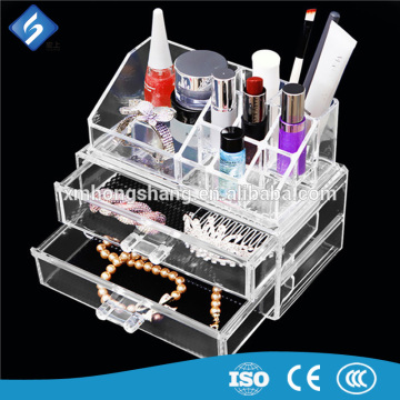 Well Workcraft Crystal Acrylic Makeup Drawer / Jewelry Display Organizer for Comfortable Life