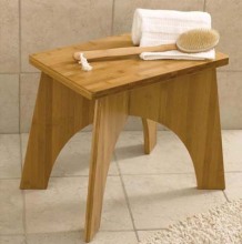 Eco Style Bathroom Spa Bench - Bamboo