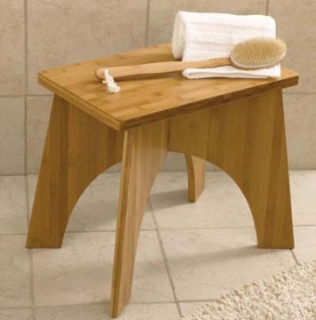 Eco Style Bathroom Spa Bench - Bamboo