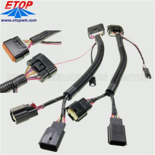 Arnés de cableado de ECU de conector automotriz de alta calidad