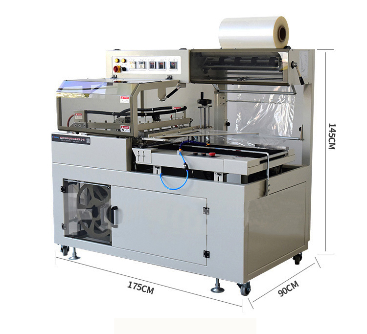 Promotional automatic pof shrink film book wrapping machine supplier