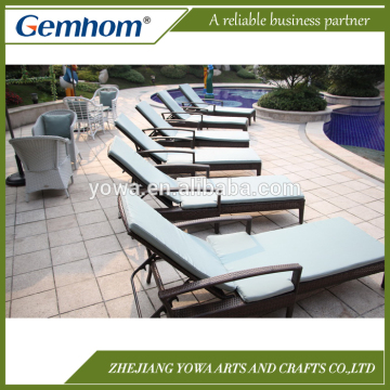 Aluminium frame outdoor wicker furniture sale