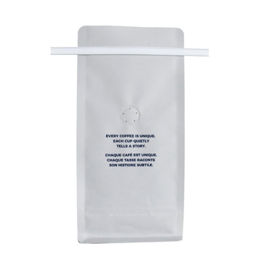 Design personalizado com sacos de ziplock biodegradáveis ​​de gravata de lata