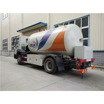 16000L Sinotruk 4x2 LPG Remplissage des camions de réservoir