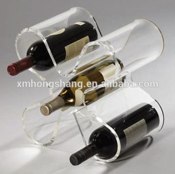 Clear Acrylic wine display rack