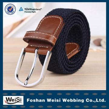Newest promotion custom braided belt woven rope belt