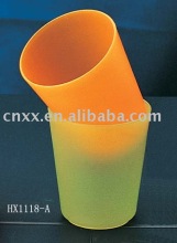 plastic drinking cup