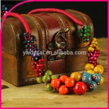 Characteristic folk manual necklace handmade beads necklace