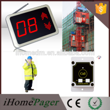 Construction Site Lift Worker Building Hoist Wireless Push Button System