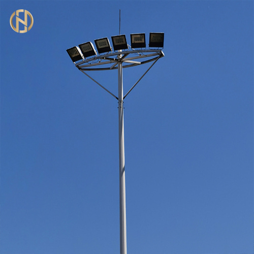 20 Meter Stadium Steel High Mast Light Pole