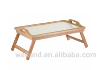 Wood Breakfast Bed Tray with Handle Foldable Legs                        
                                                Quality Choice