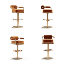 Modern metal bar stool simple high stool