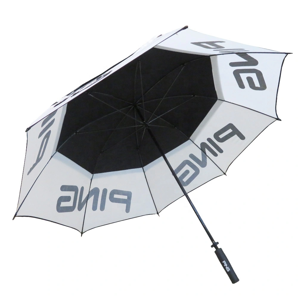 Customized Logo Outdoor Umbrella Straight Handle Golf Umbrella