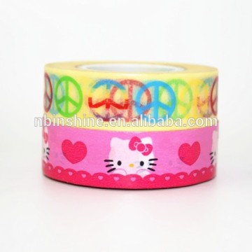 Fashion decorative tape sticker , decorative stationery tape , sticky tape