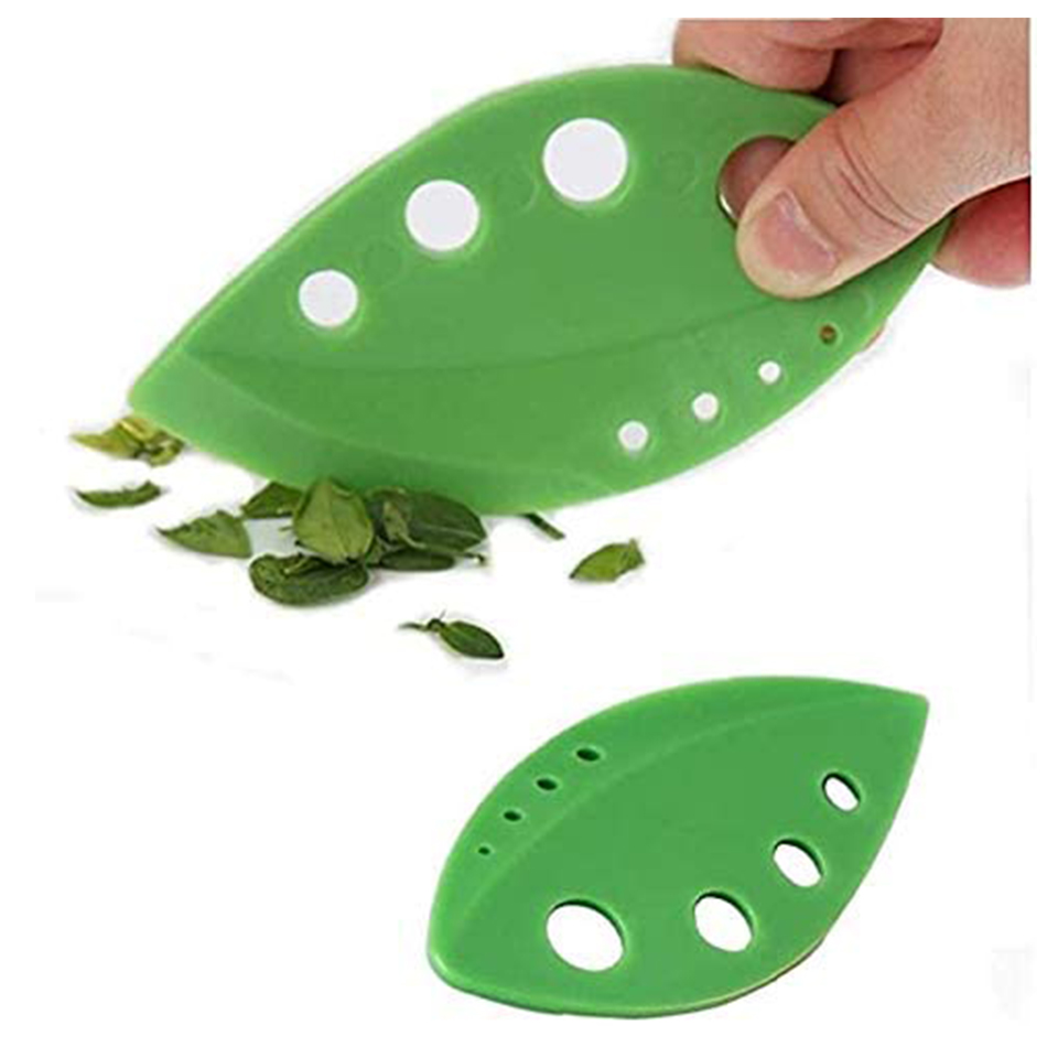 Herb Leaf and stem stripping Tool, 2 Pcs Separator Multifunction Vegetable Leaf Chard, Collard Greens, Parsley, Basil, Rosemary