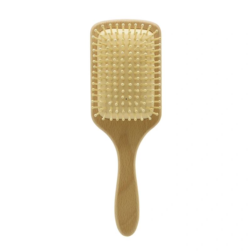 Wholesale Cheap Plastic Paddle Nylon Hair Cushion Brush