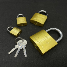 Baoxin Factor Gold Spray Paint High Quality Student Padlock - Best-Selling Cheap Wholesale Iron Anti-Cut Padlocks