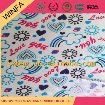 Fabric Manufacturer Colorful Knitted polyester ribbed stripe fabric