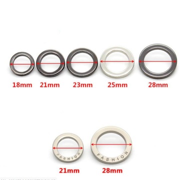 Wholesale Circle Hollow Metal Double-Sided Snap Button