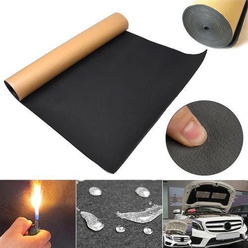 30 X 50cm Car Auto Van Sound Proofing Deadening Insulation 5mm Closed Cell Foam Support Blind Drop ship & Wholesale & CSV order