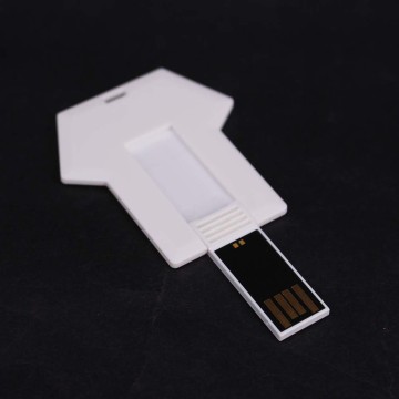 Индивидуальный логотип печатает футболку USB флэш-накопитель