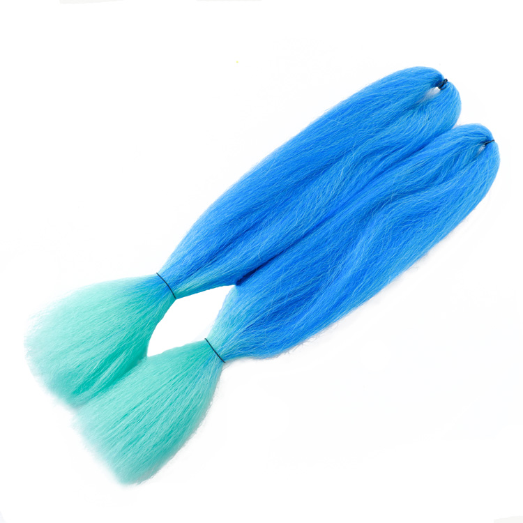 Kanekalon BulkPrivate Label Wholesale Ombre Color Jumbo Synthetic Braiding Hair