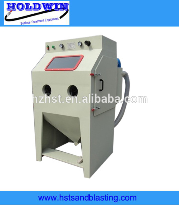 Blast cabinet dry sand washing machine