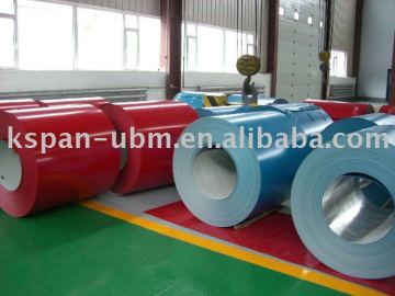 Prepainted galvanised steel coils/color coated steel coils