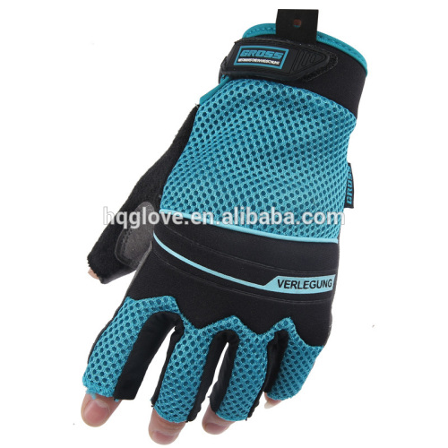 Durable and firm grip synthetic oil field work glove