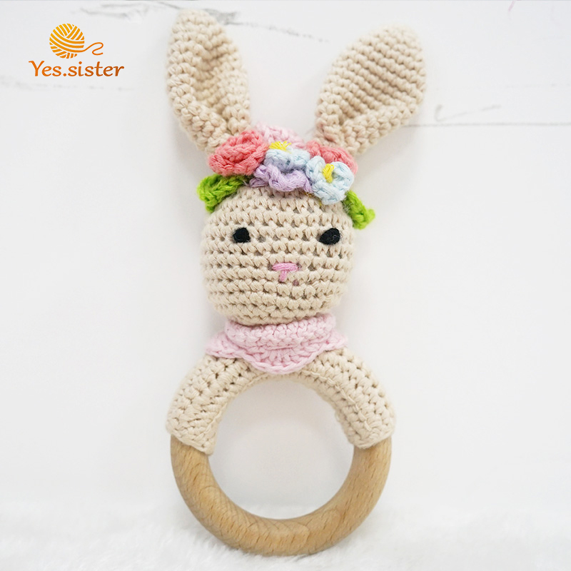 Crochet Bunny Teether