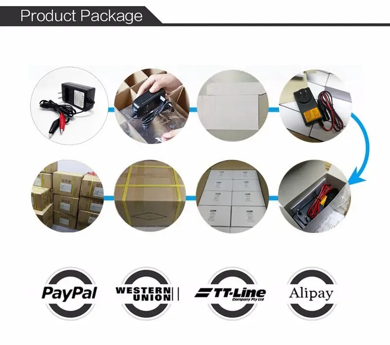 Interchangeable Plug Adapter EU/Us/UK/Au/Kc/Rsa/Cn/PSE/Bra Standard 24V 0.25A Power Supply