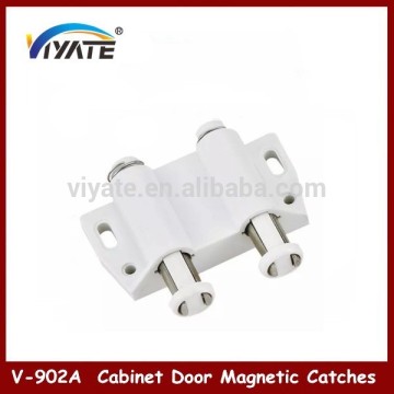 Plastic White Magnetic Door Catch Magnetic Ball Catch Magnetic Door Catch