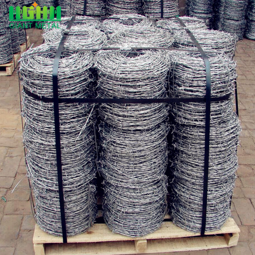 Kawat Barbed Tergalvani Hot Harga Hot Galvanized