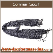 Checked Pashmina Scarf