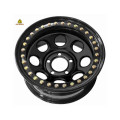 Rim baja 17 inci Roda Beadlock 6-139.7 Hitam