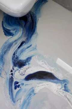 Metallic Epoxy resins coating system