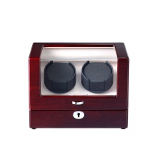 Watch Winding Case With Two Rotors