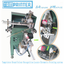 Reconocimiento de los colores cilíndrico TM - 400c localizar cromática bebé botella máquina de impresión de pantalla