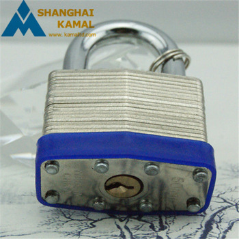 Laminated padlock for warehouse